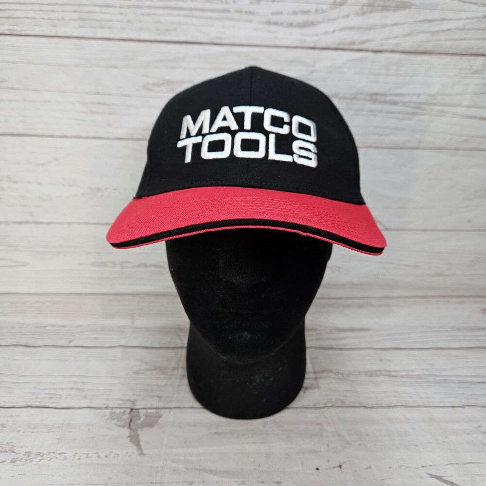 MATCO Tools Racing Hat Cap Winner's Circle Black & Red Snapback Embroidered